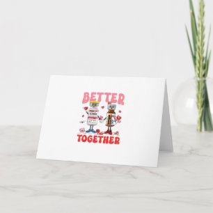 Valentine Better Together Krankenschwester Rosa Sc Karte