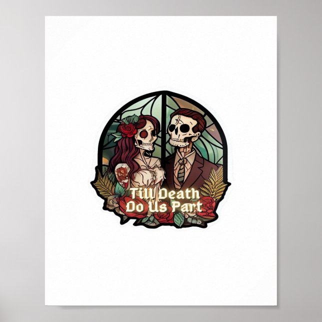 Valentine bis zum Tod tun uns Teil Classic Poster (Vorne)