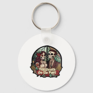 Valentine bis zum Tod tun uns Teil Classic Schlüsselanhänger