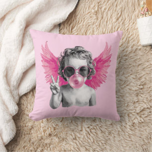 Valentine Blubble Cupid Valentinstag Kissen
