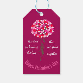 Valentine Bouquet von Blume der Liebe Geschenkanhänger
