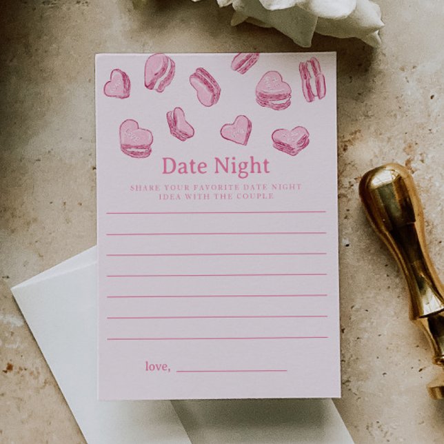 Valentine Brautparty Date Night Card (Von Creator hochgeladen)
