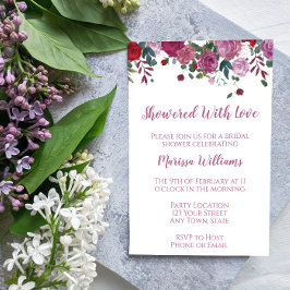 Valentine Bridal Dusche Einladung