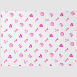 Valentine Briefmarke hoch! Seidenpapier