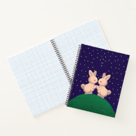 Valentine Bunnies Notizbuch