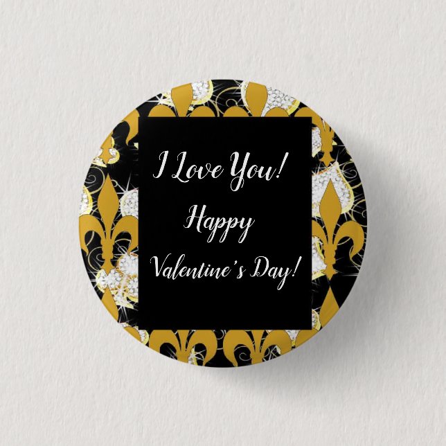 VALENTINE BUTTON (Vorderseite)
