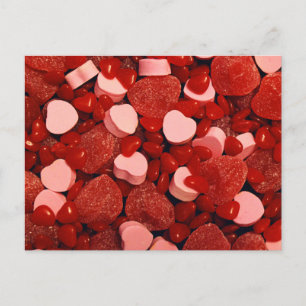 Valentine Candies Feiertagspostkarte
