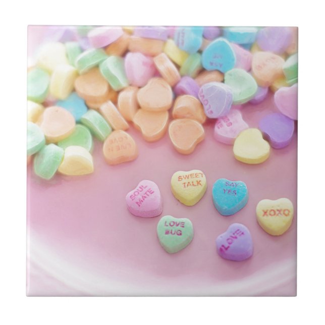 Valentine Candy Fliese (Vorderseite)