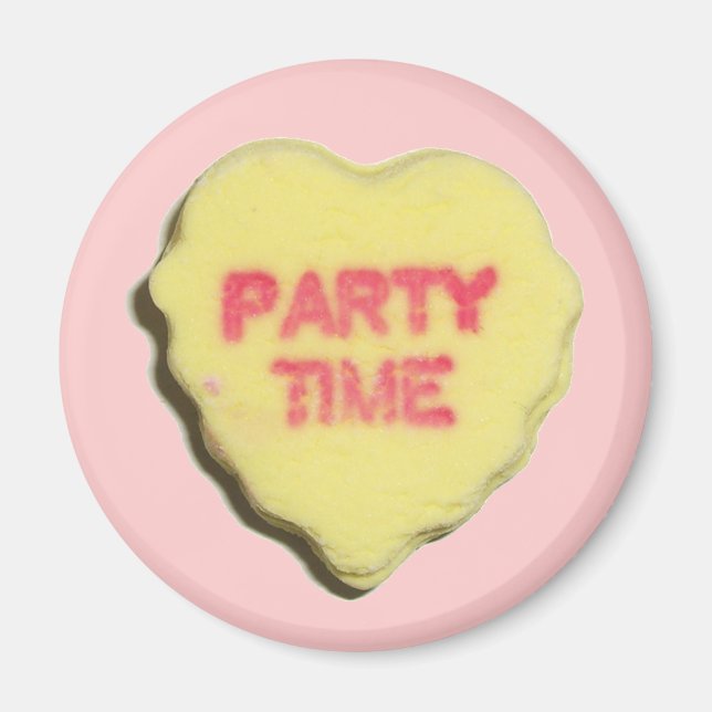 Valentine Candy Heart Magnet (Vorne)