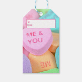 Valentine Candy Hearts Geschenkanhänger