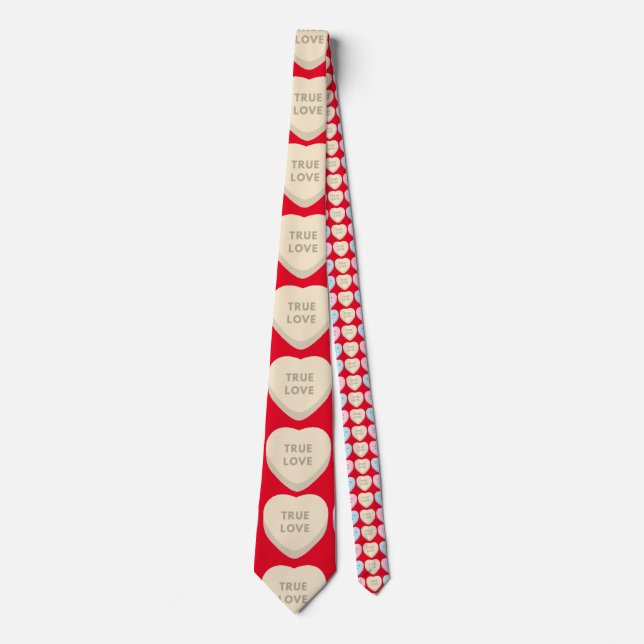 Valentine Candy Hearts Thunder_Cove Krawatte (Vorderseite)