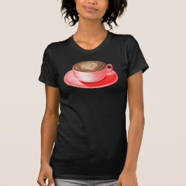 Valentine Cappuccino Kunst, Dichtung und Musik T-Shirt
