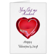 Valentine Card Fangthema Sie Got