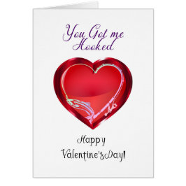 Valentine Card Fangthema Sie Got