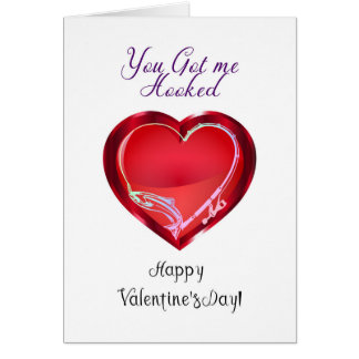 Valentine Card Fangthema Sie Got