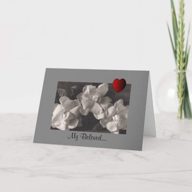 Valentine Card Feiertagskarte (Vorderseite)