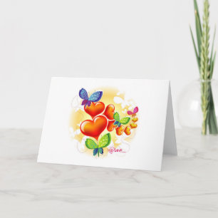 Valentine Card Feiertagskarte