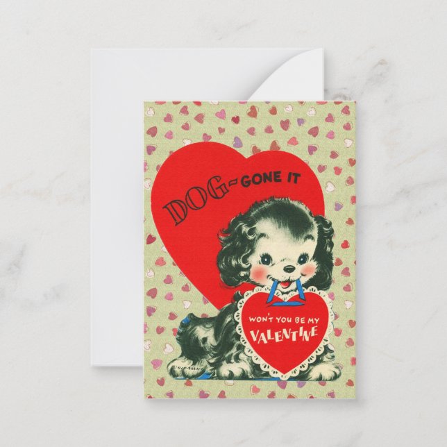 Valentine Card Pack für Kinder Mitteilungskarte (Vorderseite)