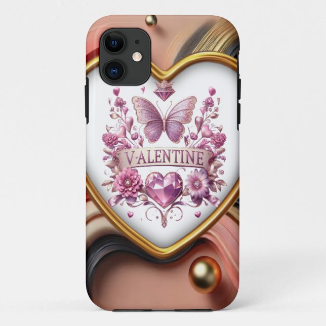 Valentine Case-Mate iPhone Hülle (Rückseite)