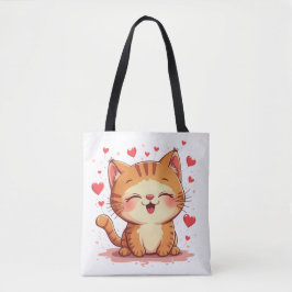Valentine Cat Liebe Cat Valentine Tasche