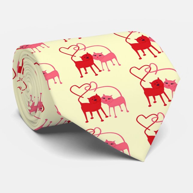 Valentine Cats - Valentine Cravate (Roulé)