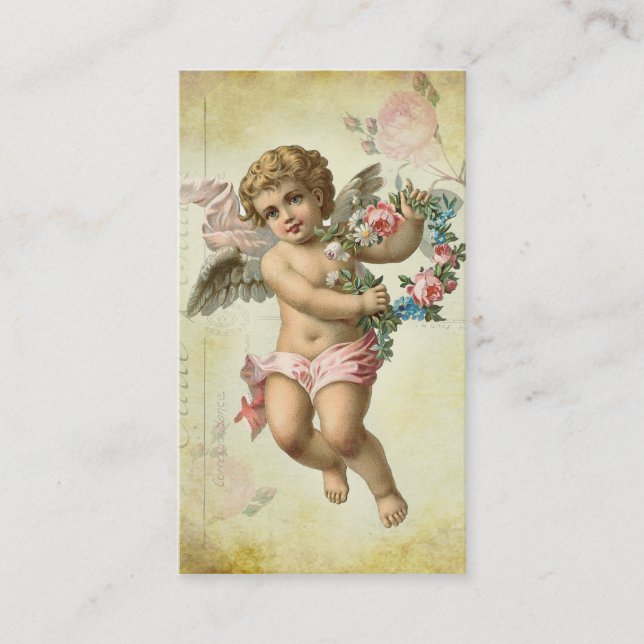Valentine Cherub Visitenkarte (Vorderseite)