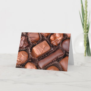 Valentine Chocolates Urlaubskarte Feiertagskarte