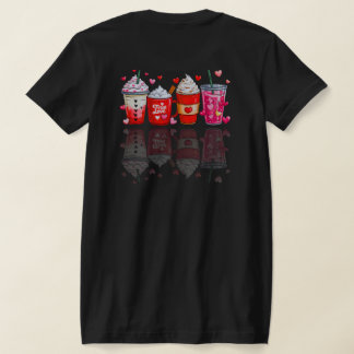 Valentine Coffee PNG Sublimation Design T-Shirt