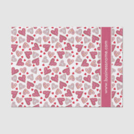 Valentine Cookie Collage Seidenpapier