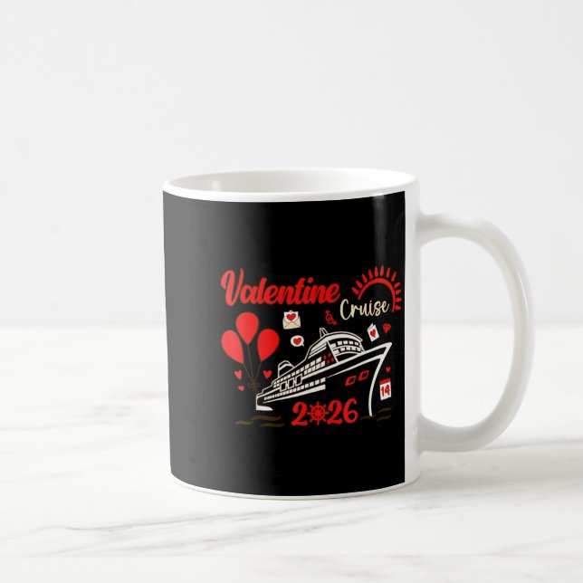 Valentine Cruise 2026 Funny For Couples Matching H Kaffeetasse (Rechts)