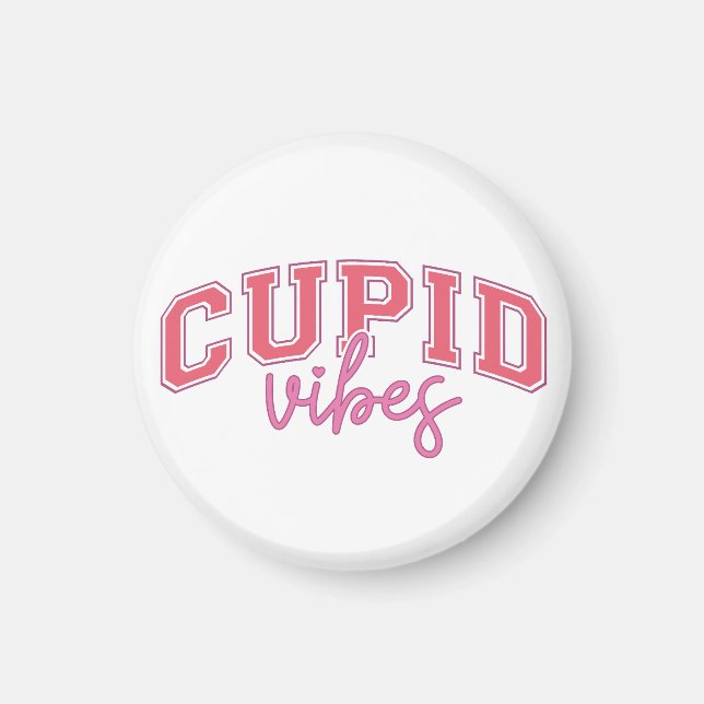 Valentine Cupid Vibes Magnet (Vorne)