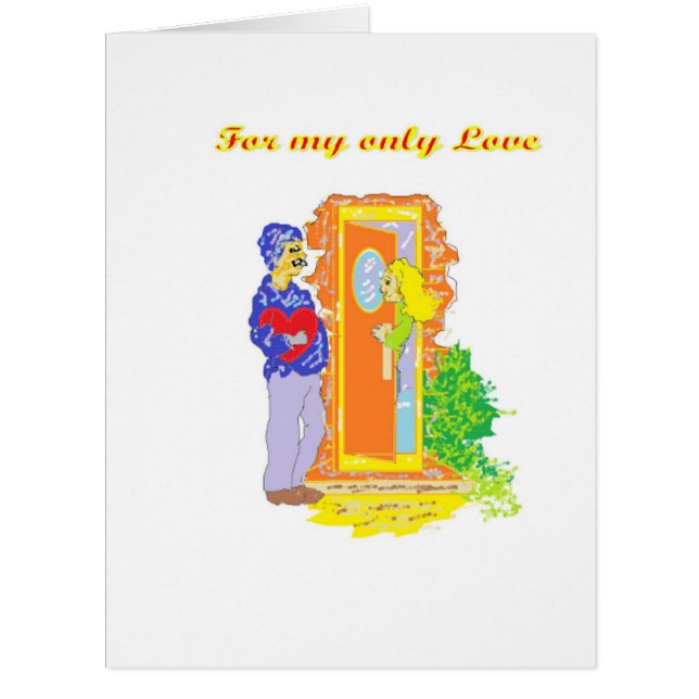 Valentine Day Card Sarr (Vorderseite)