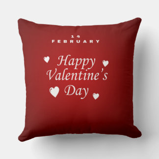 Valentine Day Throw Kissen