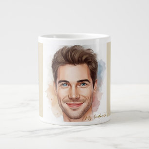 Valentine, du hast die Fähigkeit, mich fühlen zu l Jumbo-Tasse