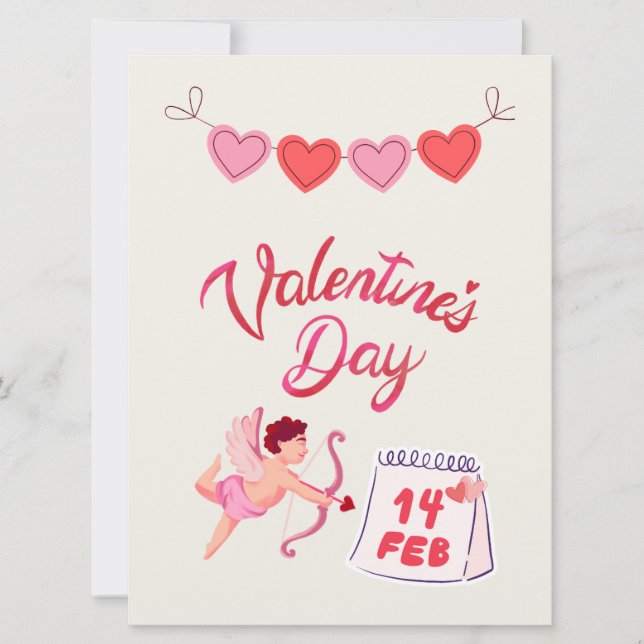 VALENTINE EDITION FEIERTAGSKARTE (Vorderseite)