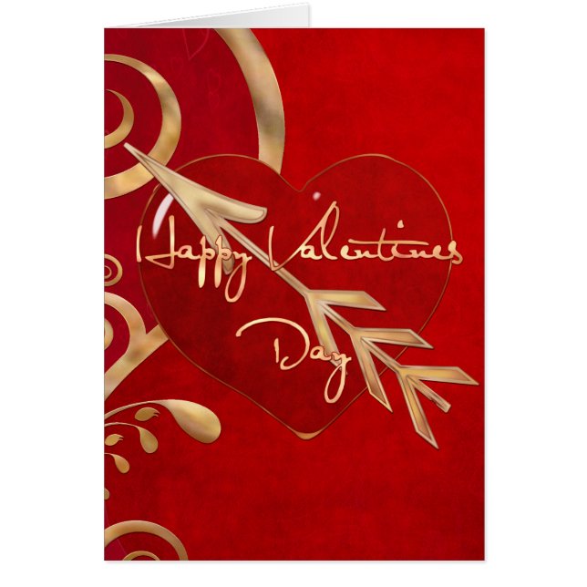 Valentine Elegance MESSAGE PERSONNALISÉ FEMME PETI (Devant)