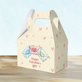 Valentine Envelope and Hearts Geschenkschachtel