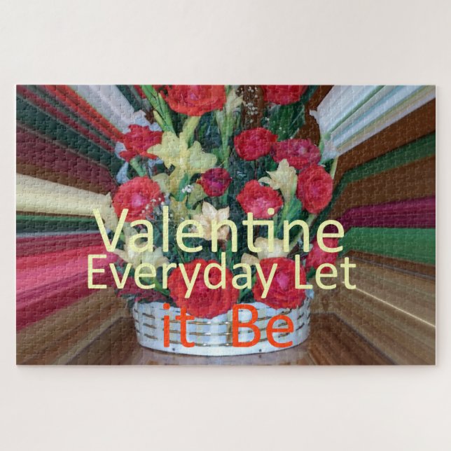 Valentine Everyday mit Liebe teilen (Horizontal)