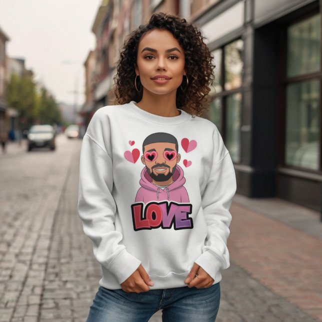Valentine Eye Heart Drake T-Shirt (Von Creator hochgeladen)