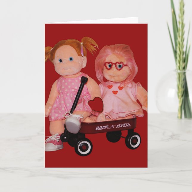Valentine Feiertagskarte (Vorderseite)