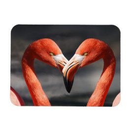 Valentine Flamingo Magnet