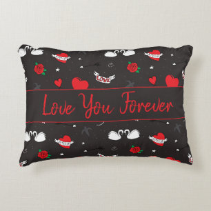 Valentine Forever Love Romantische Dekokissen