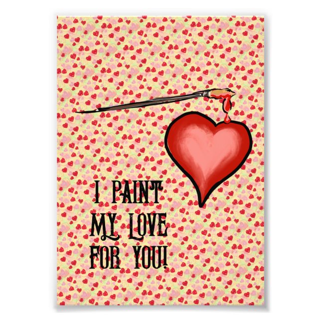 Valentine Fotodruck (Vorne)