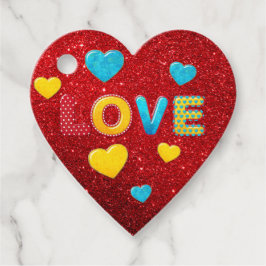 Valentine Fun 3D Mix und Match Geschenkanhänger