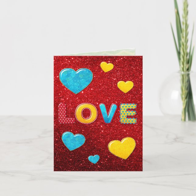 Valentine Fun 3D Mix und Match GREETING 3 Ankündigung (Vorderseite)