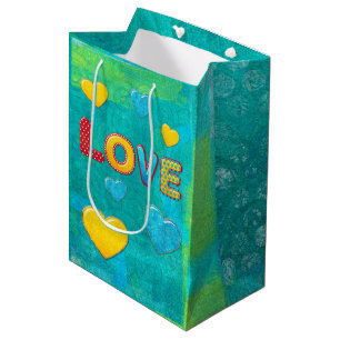 Valentine Fun 3D Mix und Match Mittlere Geschenktüte