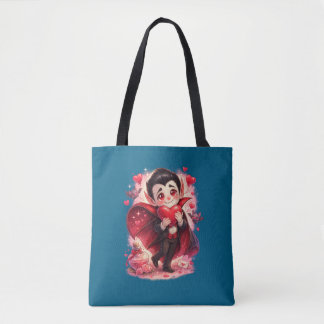 Valentine Funny Dracula tote bag - two-sided Tasche