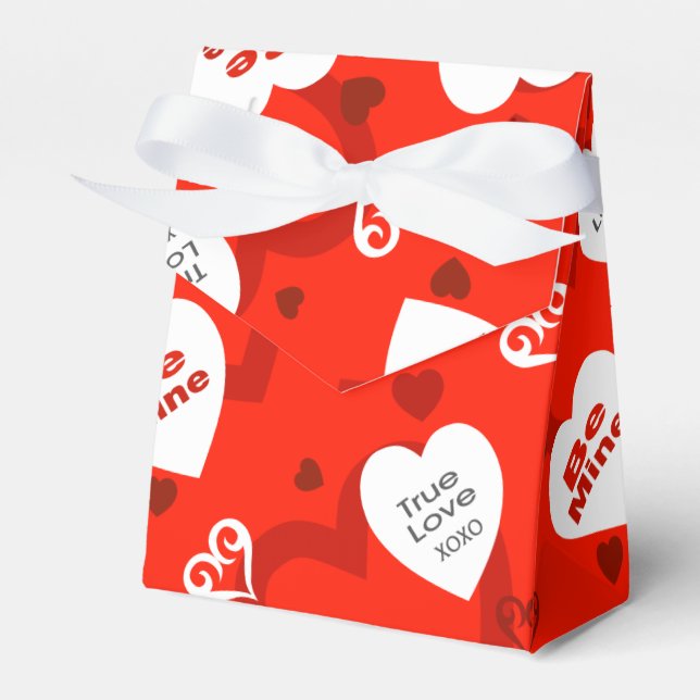 Valentine Gastgeschenk Boxes Geschenkschachtel (Vorderseite)