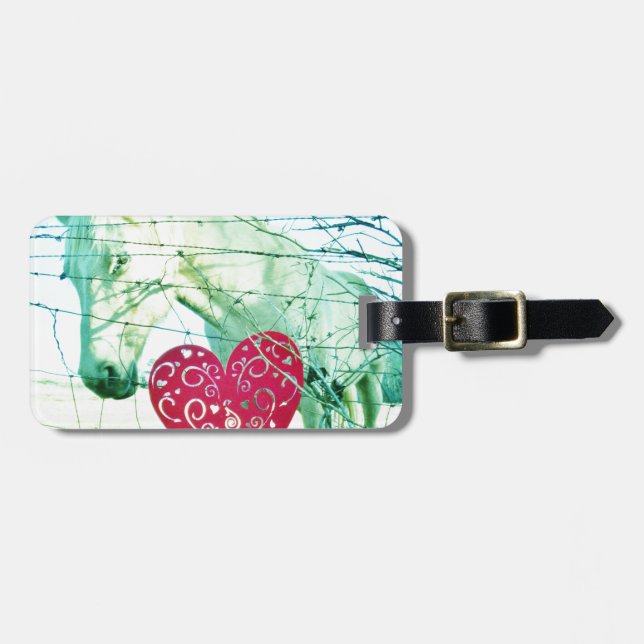 Valentine Gepäckanhänger (Vorderseite horizontal)