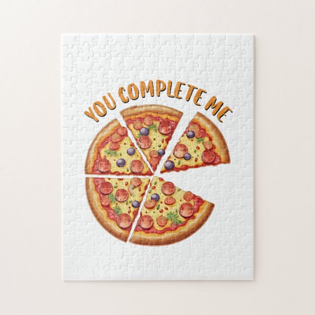 Valentine-Geschenkpizza, die Sie abschließen (Vertikal)